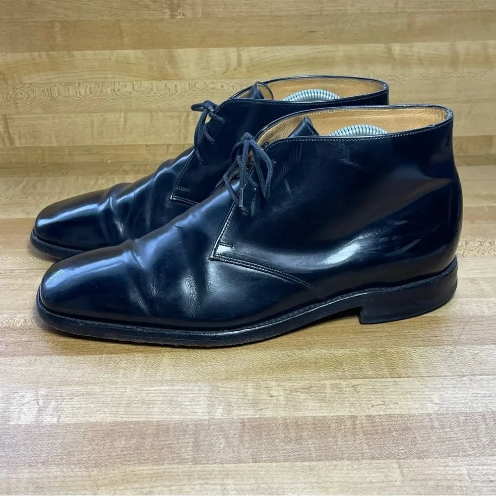 Charles Tyrwhitt Black Chukka Leather Dress Shoes Size 8 F MBTBNK  CALIGULA